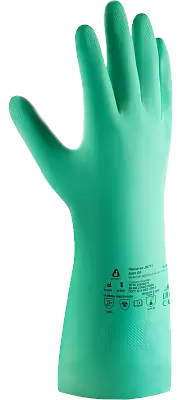Перчатки JN711 Atom Oil химические нитриловые Перчатки JN711 Atom Oil химические нитриловые